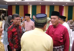 Halal Bihalal Dengan Masyarakat Kepri di Jakarta, Ansar Paparkan Capaian Pembangunan & Perlunya Silaturahmi