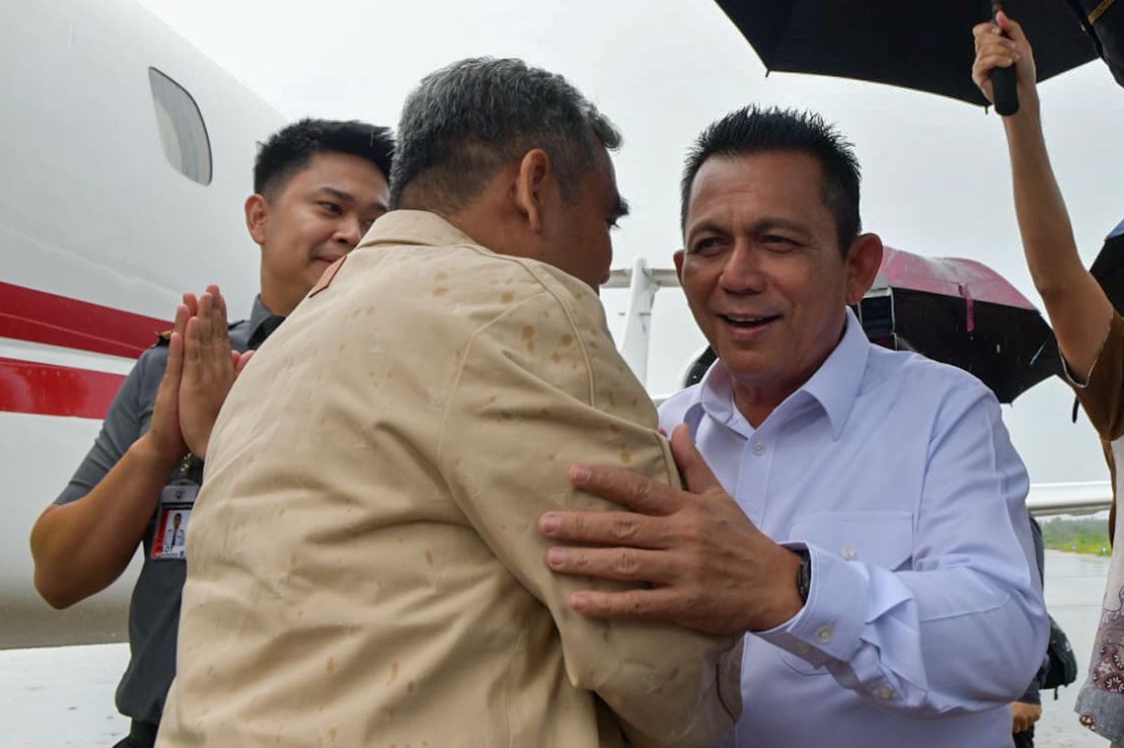 Gubernur Ansar Sambut Kedatangan Ketua MPR RI Ahmad Muzani di Tanjungpinang