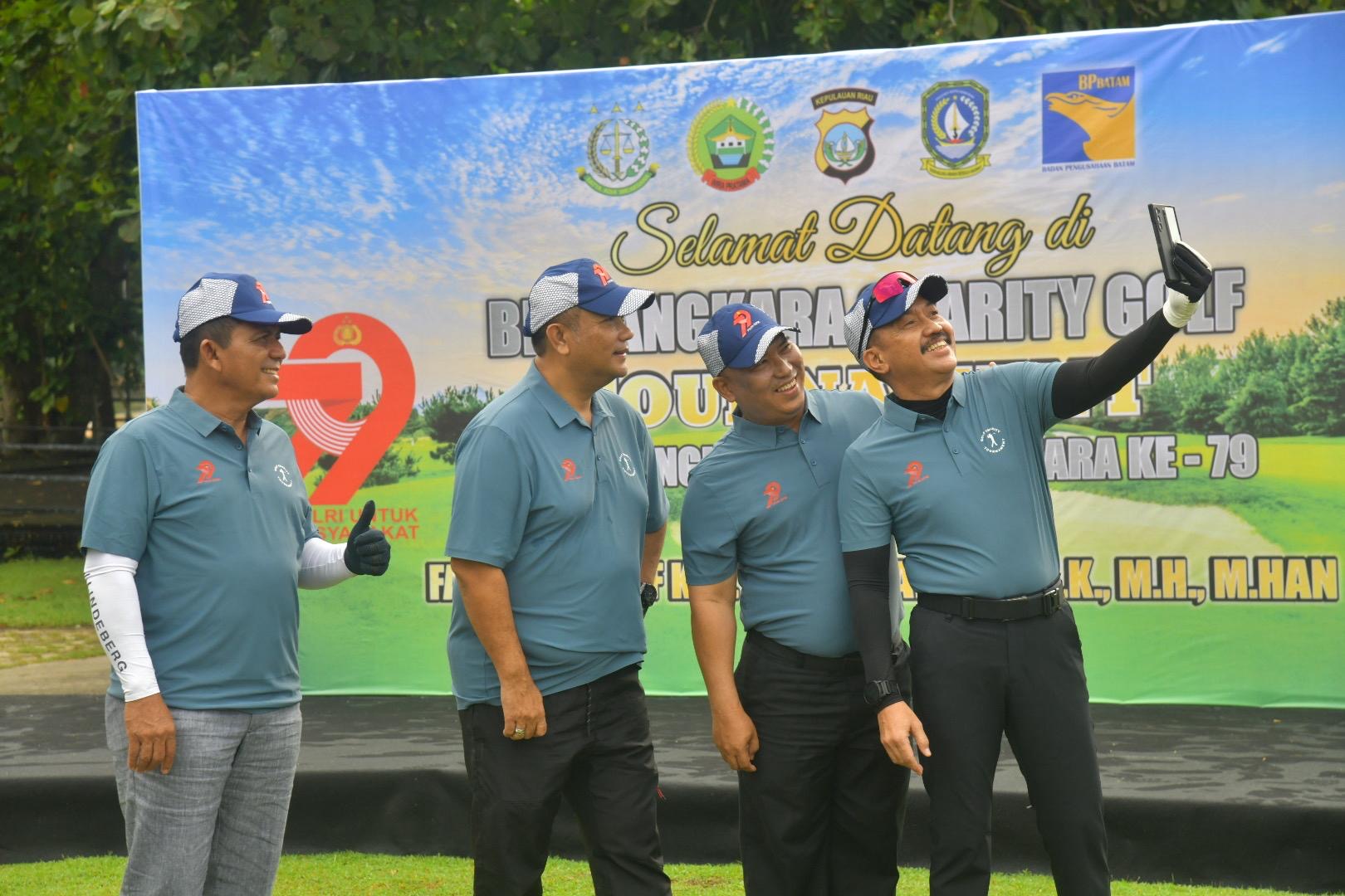 Gubernur Ansar dan Wagub Nyanyang Hadiri Bhayangkara Golf Charity Tournament 2025