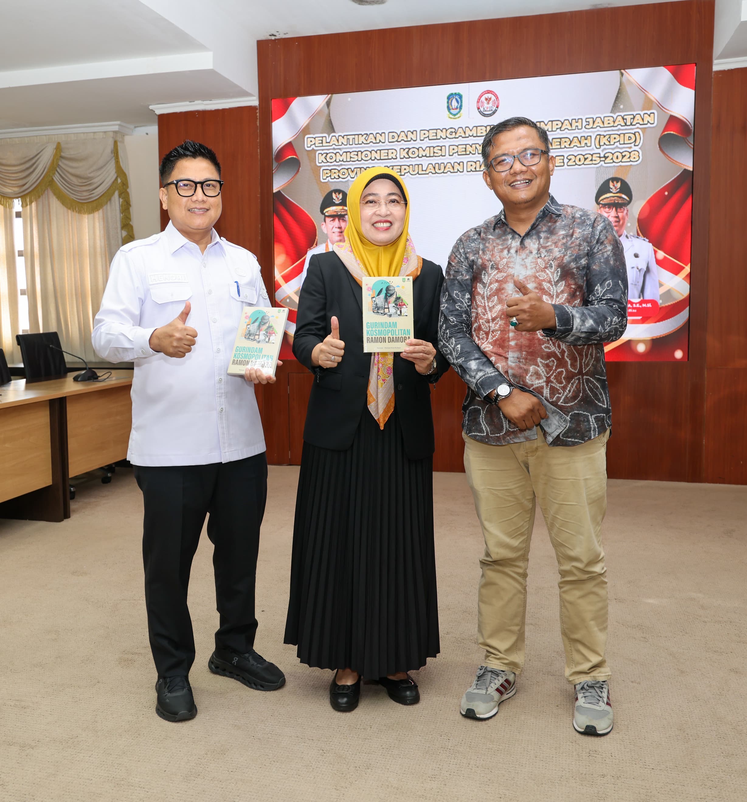 Tito Suwarno Resmi Dilantik sebagai Komisioner KPID Kepri Periode 2025–2028