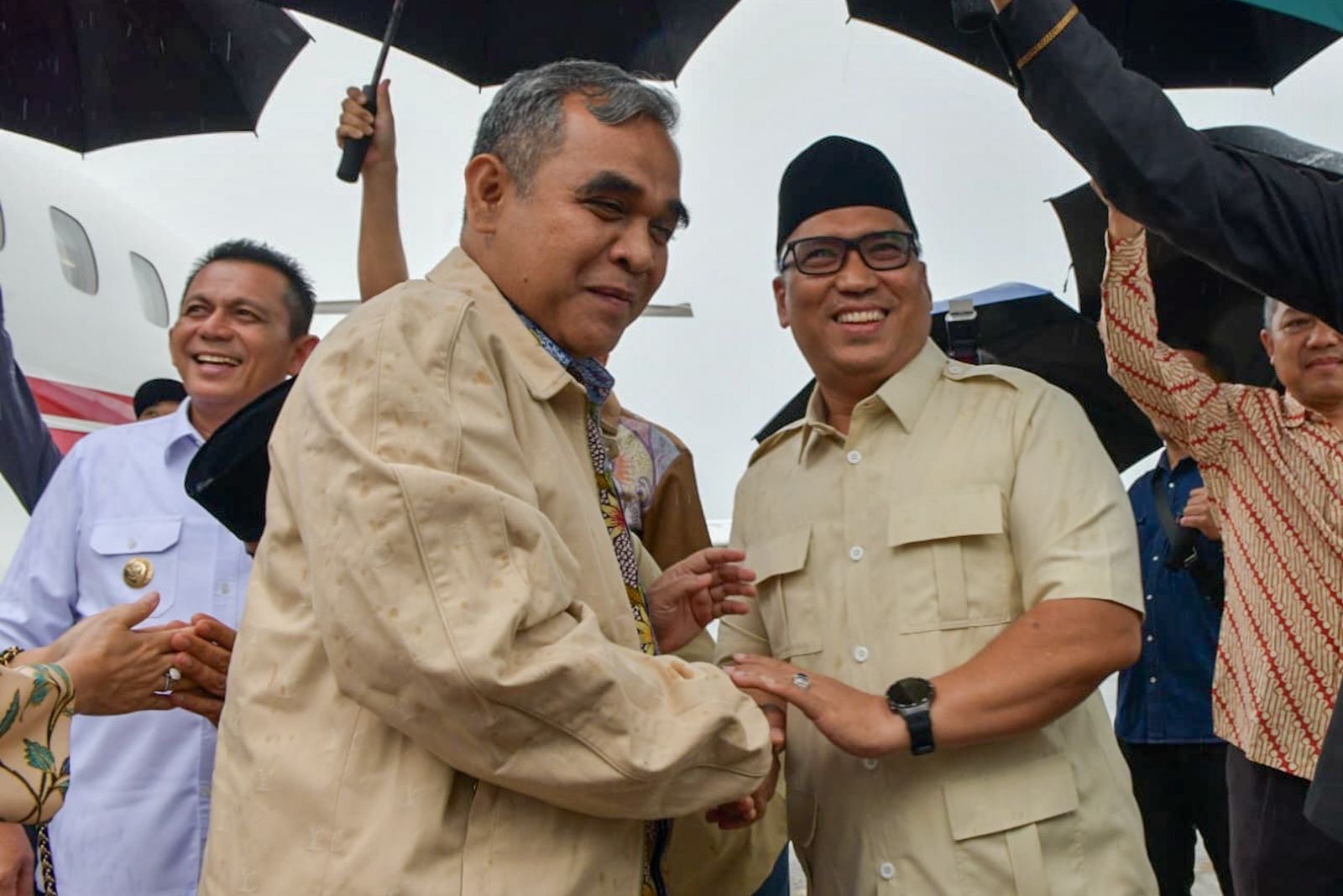 Gubernur Ansar Sambut Kedatangan Ketua MPR RI Ahmad Muzani di Tanjungpinang