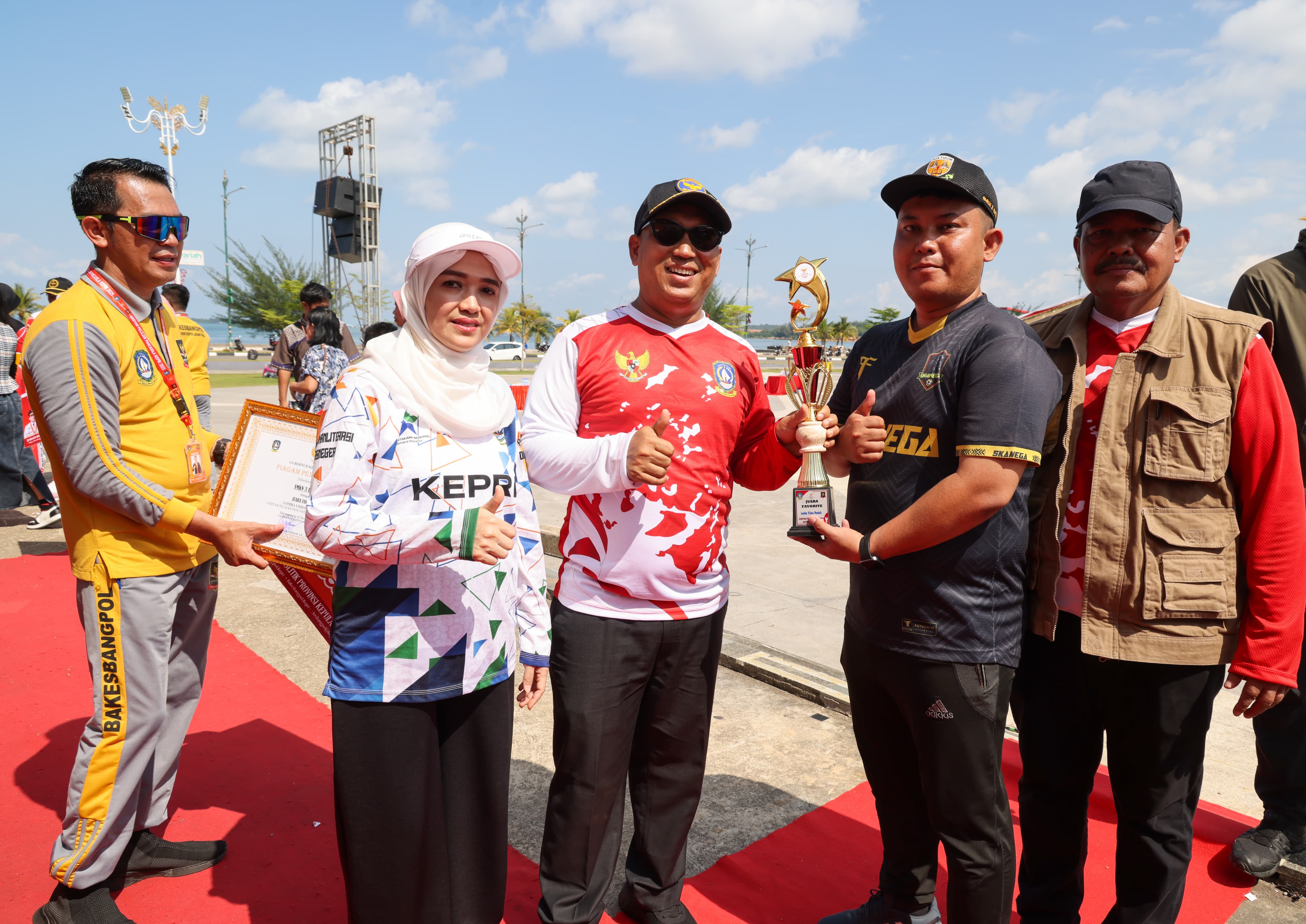 Sebanyak 2.200 Peserta Meriahkan Gebyar Pelajar Pancasila 2025 di Tugu Sirih Tanjungpinang