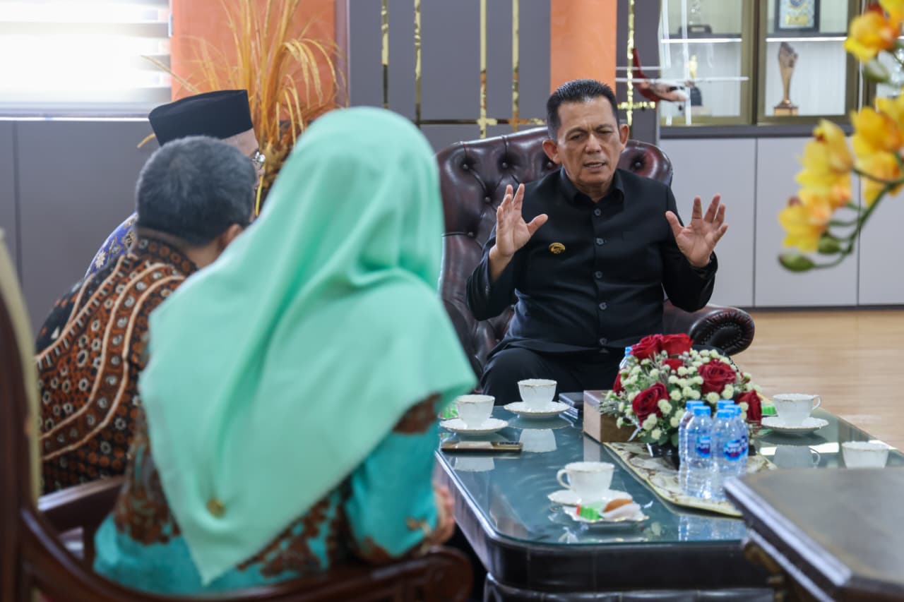 Gubernur Ansar Terima Silaturahmi dan Pamit Kepala BPKP Kepri