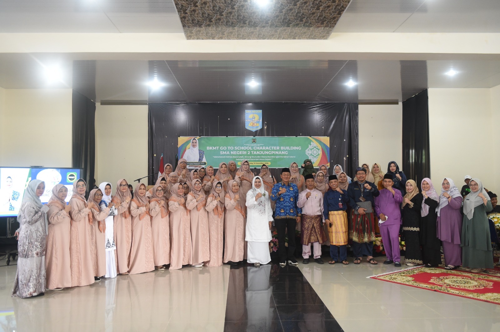 BKMT Go to School Character Building di SMAN 2 Tanjungpinang