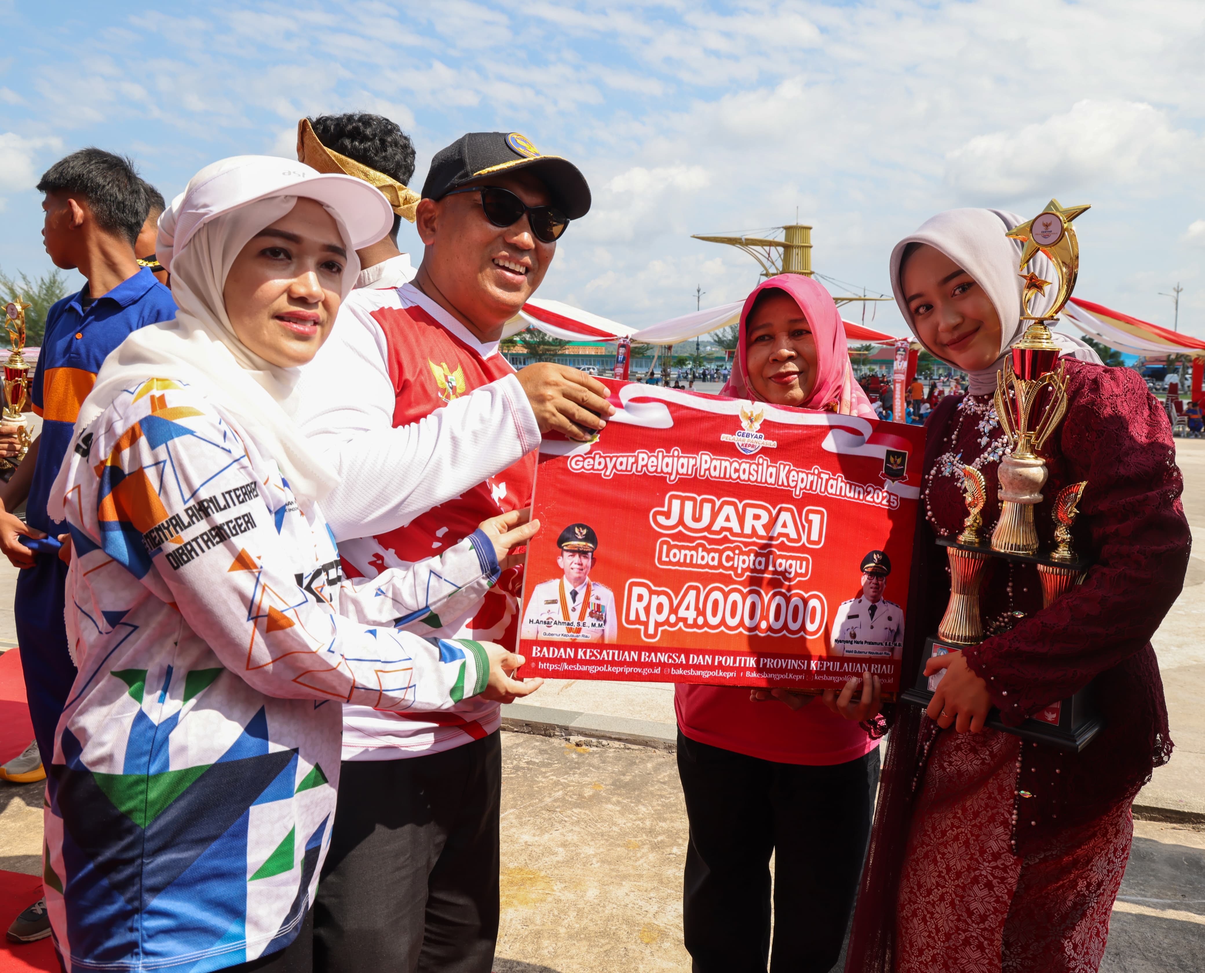 Sebanyak 2.200 Peserta Meriahkan Gebyar Pelajar Pancasila 2025 di Tugu Sirih Tanjungpinang
