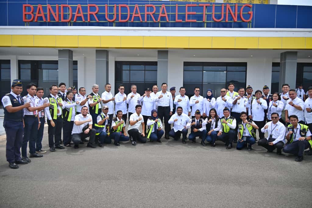 Gubernur Ansar Dampingi Menko AHY dan Menhub Dudy Resmikan Tiga Infrastruktur Strategis di Kepri