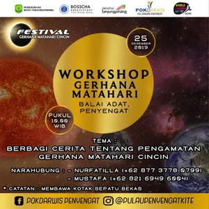 Tanjung Pinang Sambut Gerhana Matahari Cincin Lewat Festival di Taman Gonggong