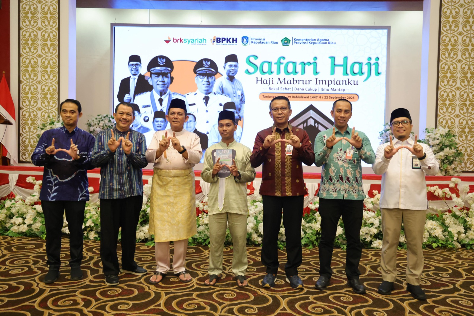 Gubernur Ansar Buka Safari Haji BPKH–BRK Syariah di Kepri