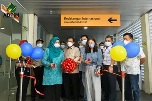 Gubernur Ansar Lepas Pelayaran Perdana Dari Tanjungpinang Ke Singapura