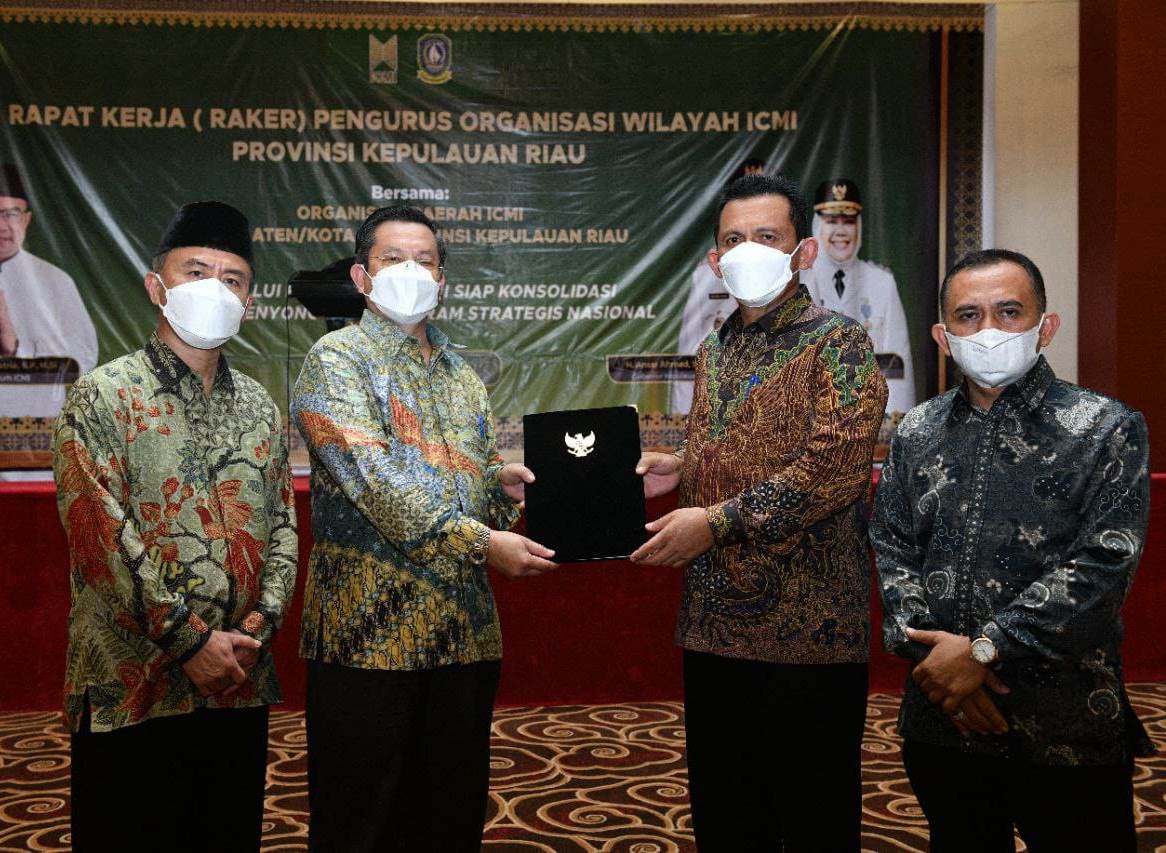 Ansar Ahmad Terpilih Jadi Ketua Orwil ICMI Kepri Periode 2022-2027