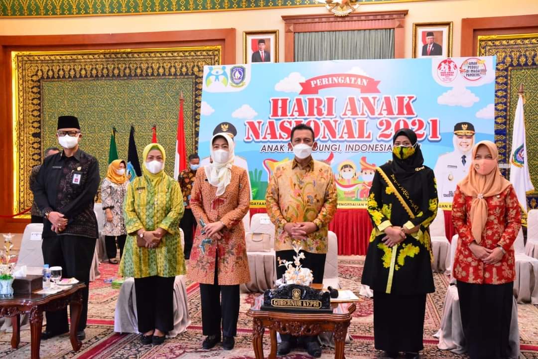 Kepri Raih Penghargaan Pelopor Provinsi Layak Anak