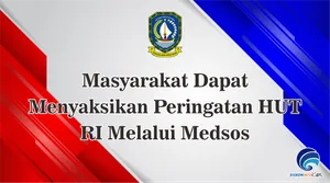 Masyarakat Dapat Menyaksikan Peringatan HUT RI Melalui Medsos