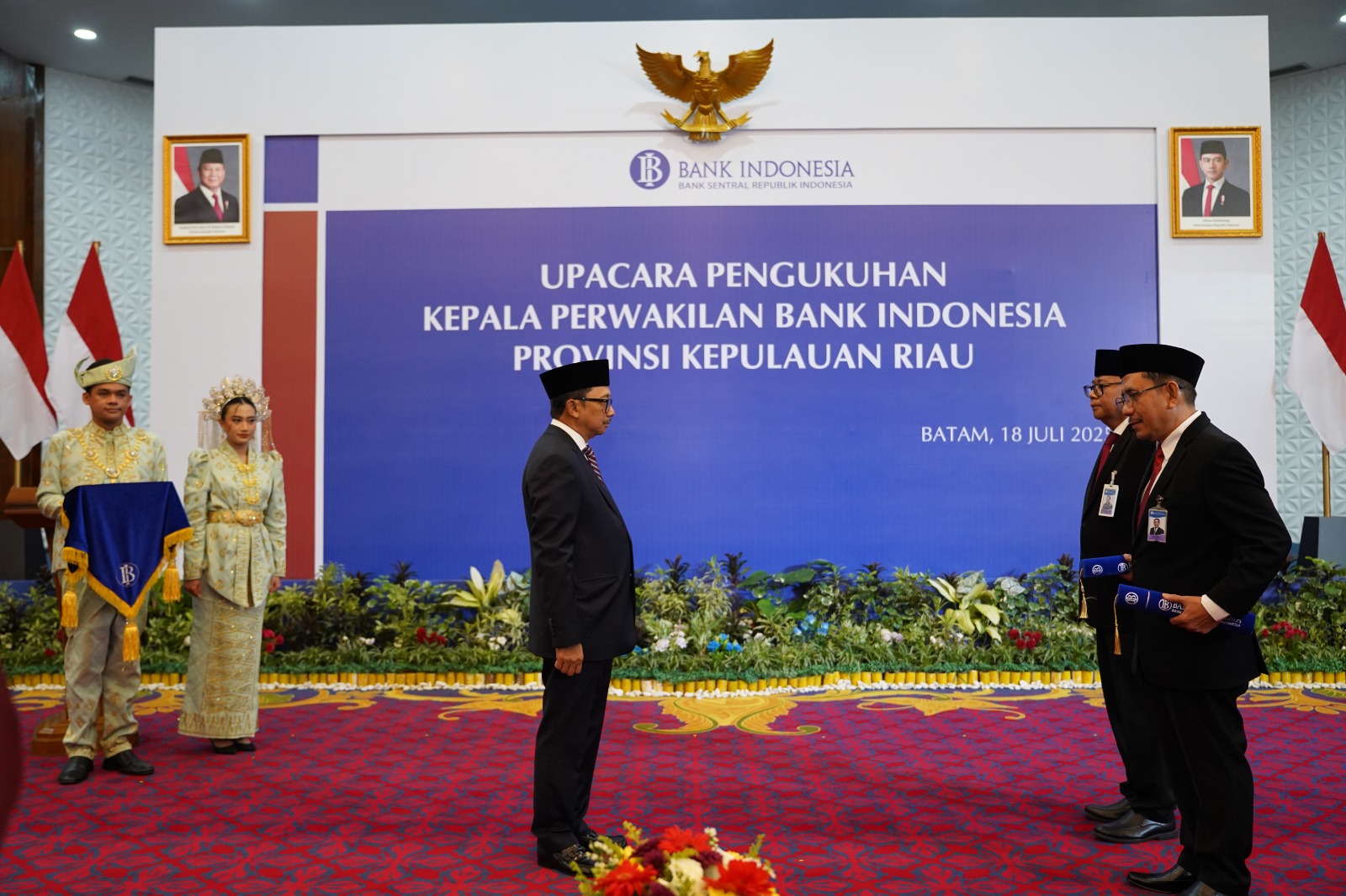 Rony Widijarto Resmi Jabat Kepala BI Kepri, Gubernur Ansar Tegaskan Peran Strategis Bank Indonesia di Daerah