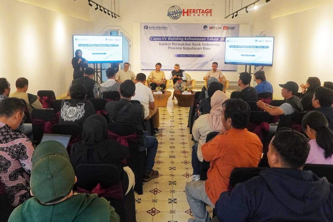 Capacity Building Kehumasan Tahun 2025, Sinergi Bank Indonesia, Diskominfo, dan Media