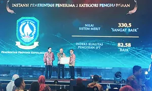 Pemprov Kepri Dapat Dua Penghargaan Sekaligus di Anugerah Meritokrasi 2023