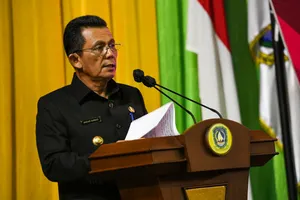 Gubernur Ansar Hadiri Dua Rapat Paripurna  DPRD Kepri Masa Sidang I Tahun 2022