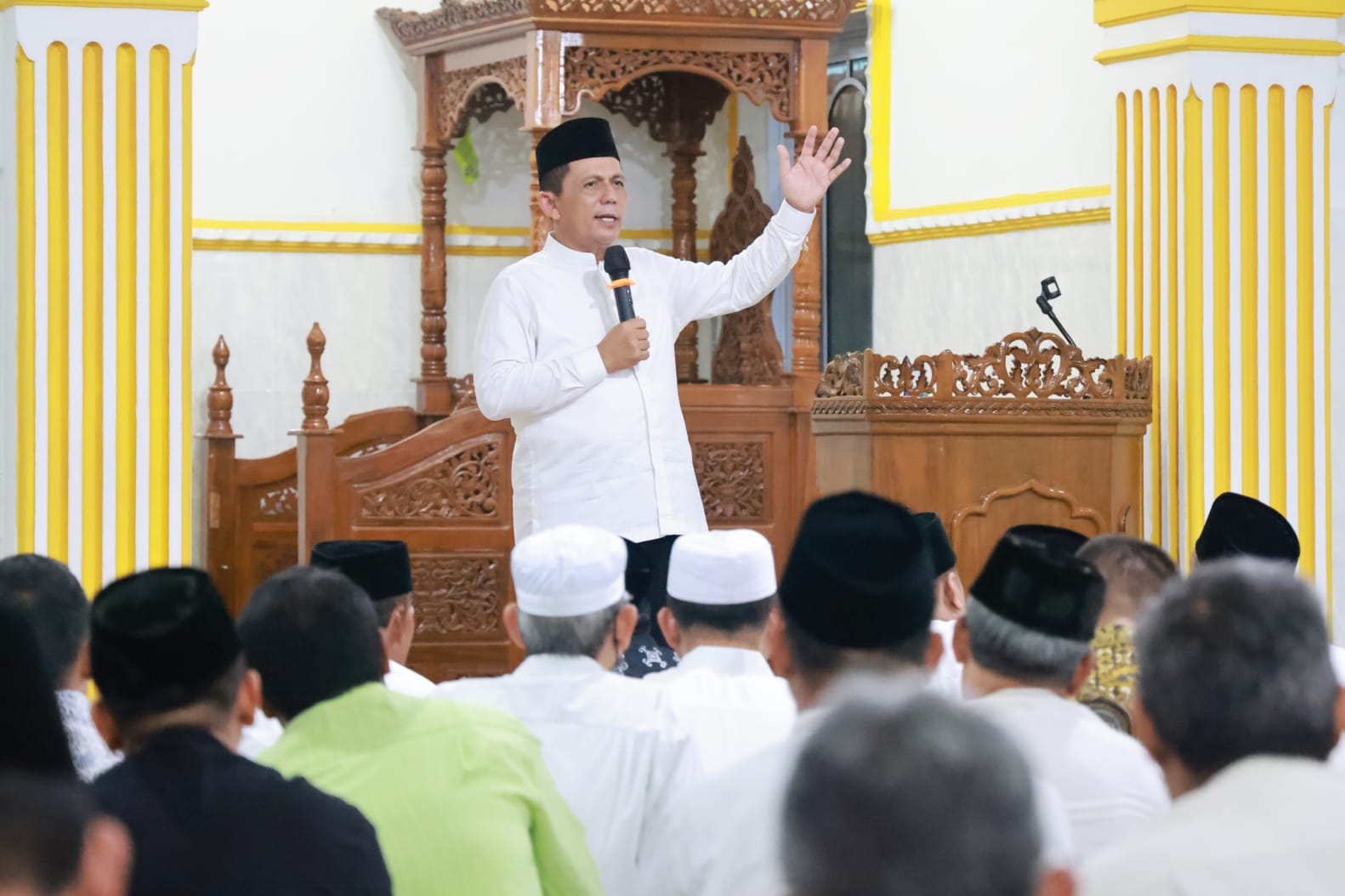 Safari Ramadhan di Masjid Hidayatullah Tanjungpinang, Ansar Tekankan Puasa Melatih Kesederhanaan
