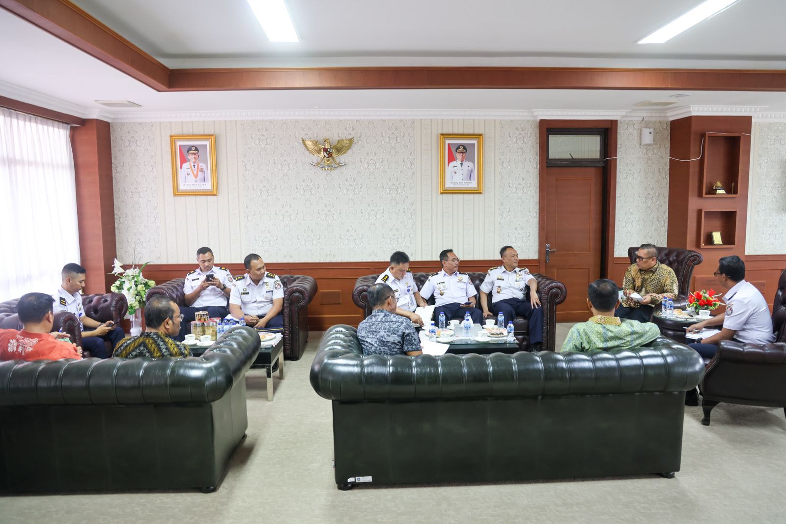 Wagub Kepri Terima Bakamla RI, Bahas Penguatan Keamanan Laut ALKI I dan Perbatasan