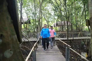 Gubernur Hadiri Penanaman Mangrove dan Astindo Joybike 2021 di Batam