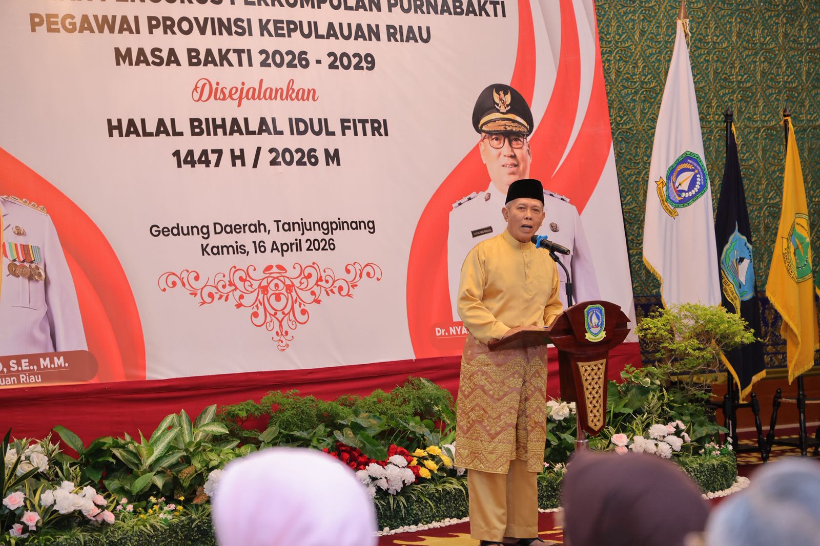 Gubernur Ansar Kukuhkan Pengurus Purnabakti Kepri, Dorong Peran dalam Pembangunan Daerah