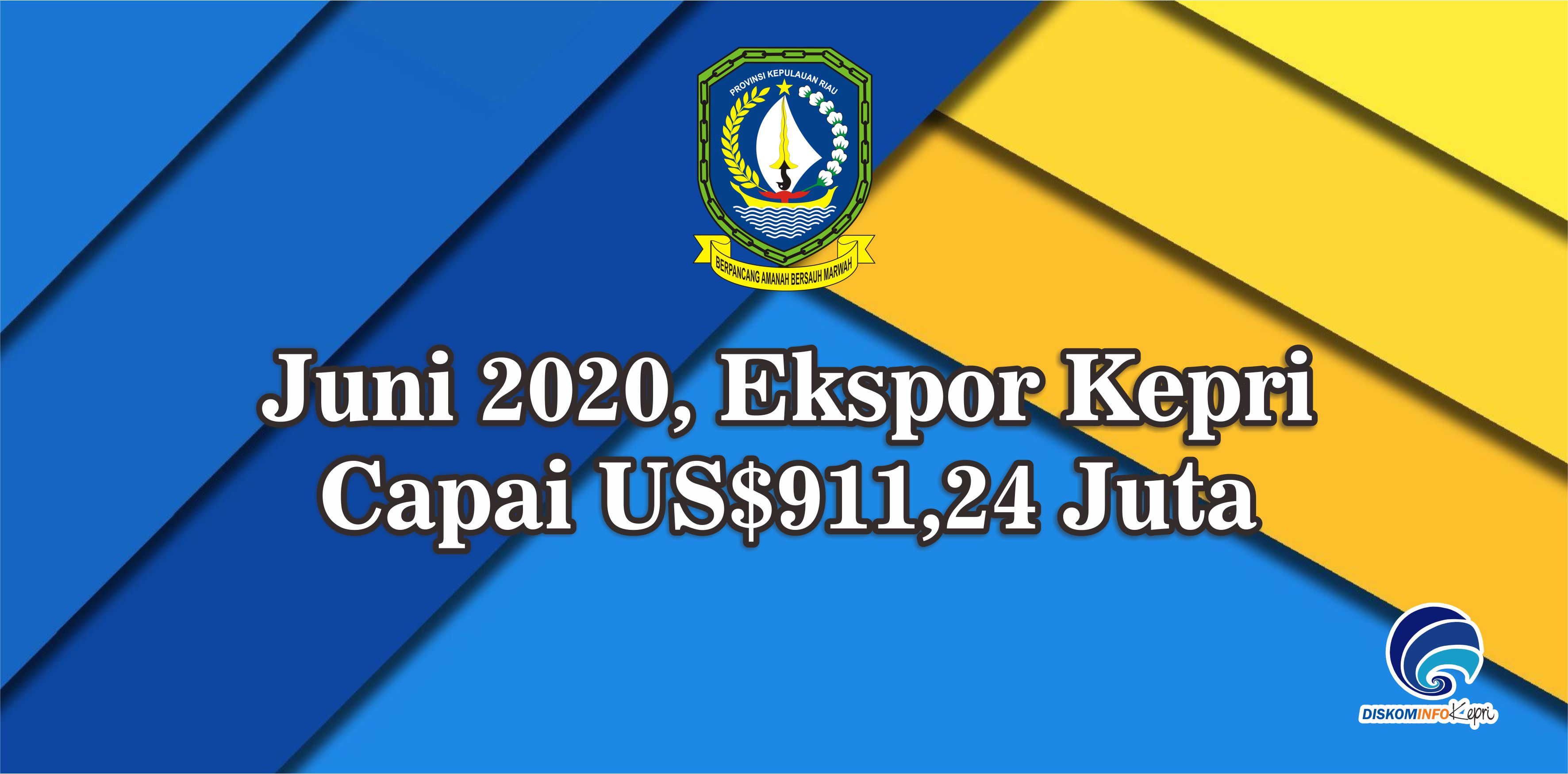 Juni 2020, Ekspor Kepri Capai US$911,24 Juta