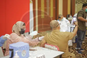 91,6 Persen Warga Kepri Belum Vaksinasi Cegah COVID-19