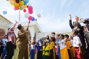 Gubernur Ansar Usung Visi Anak Kepri Cerdas, Unggul, dan Berkarakter di Peringatan Hari Anak Nasional