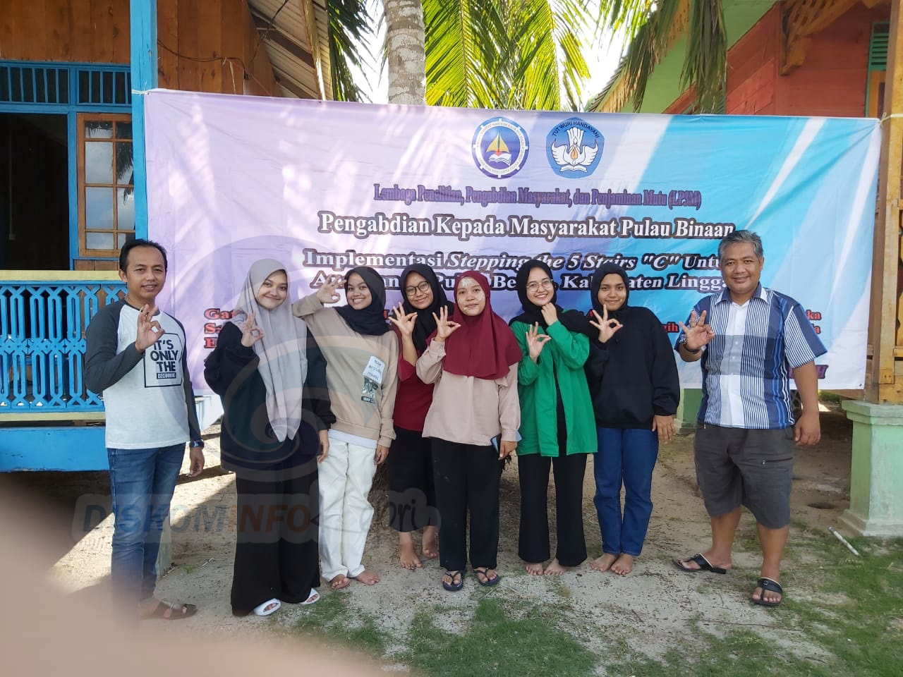 Tim FKIP UMRAH Laksanakan Pengabdian di Pulau Binaan Benan, Lingga