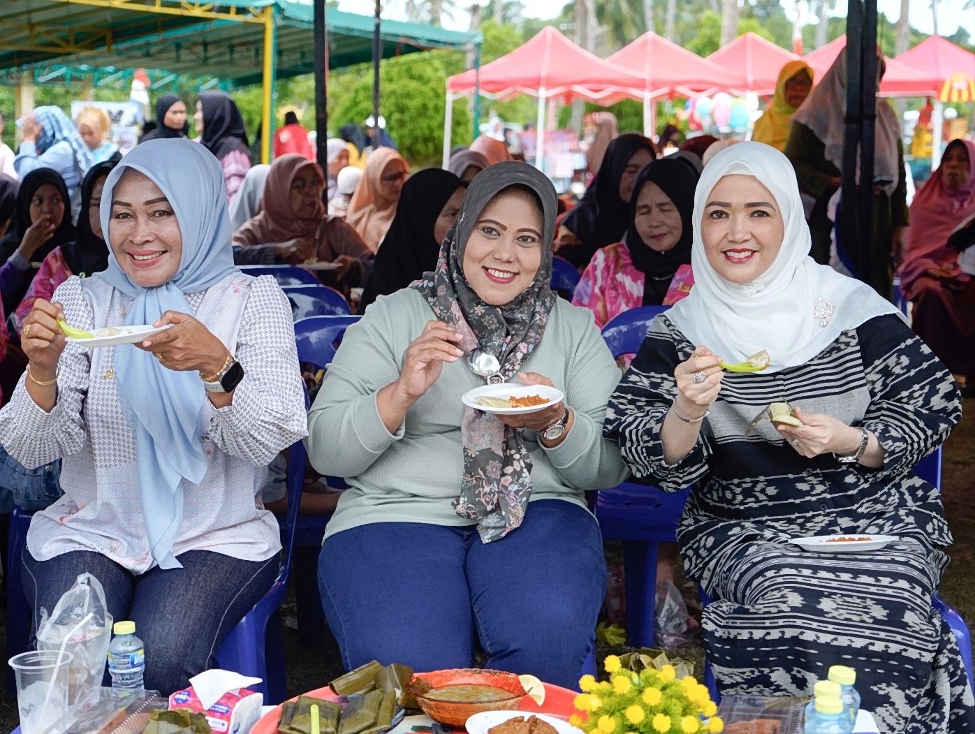 Nenny Nyanyang Buka Wondersea  Kampung Bugis Party