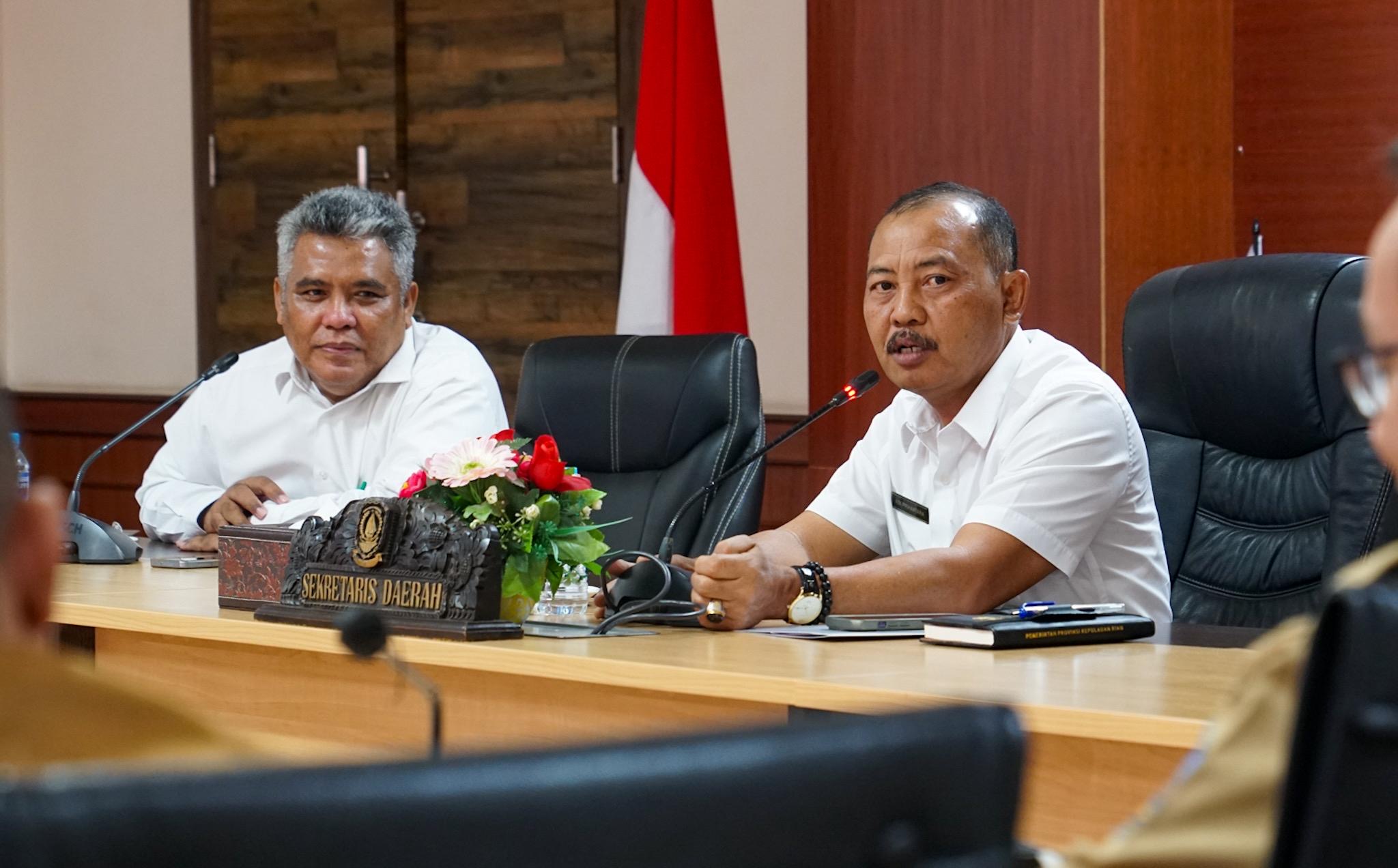 Entry Meeting Evaluasi Ketahanan Pangan Kepri 2025, Sekda Kepri Minta OPD Terkait Berikan Data Valid