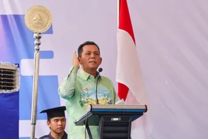 Hadiri Wisuda ke-26 Sarjana dan Pascasarjana UMRAH, Ansar Ahmad: SDM Penentu Utama Era Society 5.0