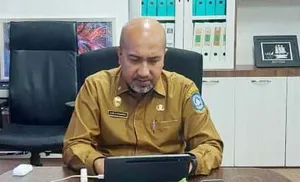 Asisten II Setda Kepri Ikuti Rakor Pengendalian Inflasi Daerah