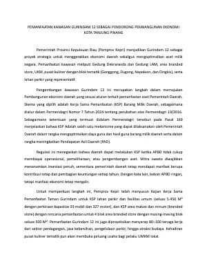 Pratinjau PEMANFAATAN KAWASAN GURINDAM 12.pdf