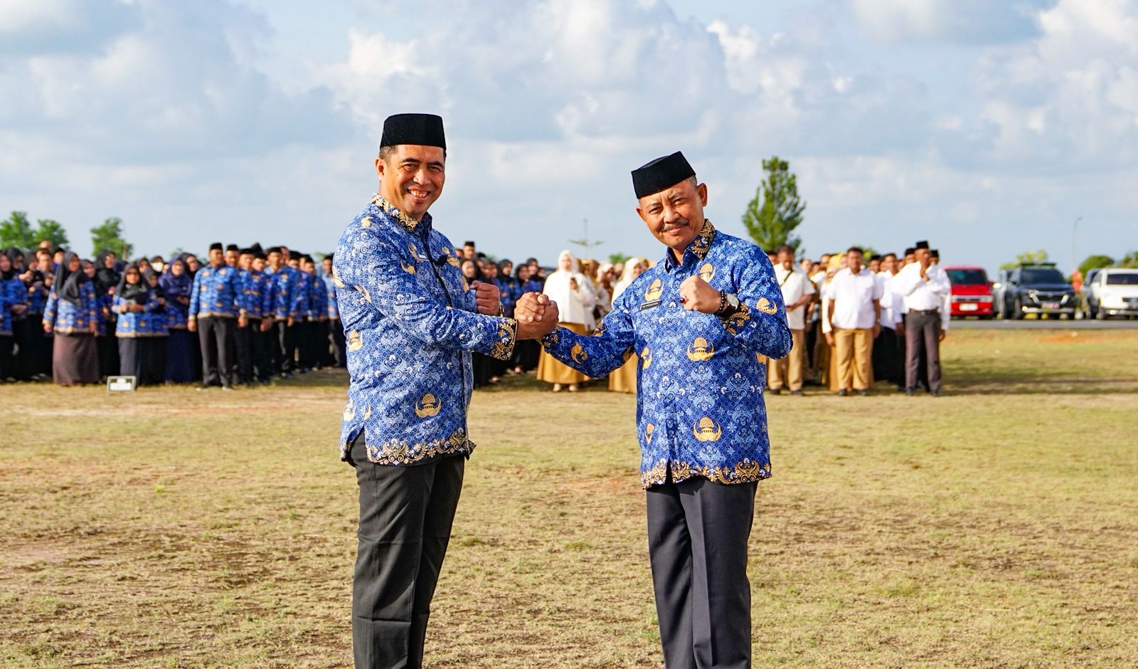 Sekdaprov Kepri Pimpin Upacara Peringatan  HUT RI Ke 80 Bersama ASN
