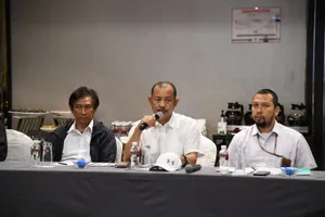 Sekda Adi Hadiri Rapat Forum Penataan Ruang Bersama PT Timah