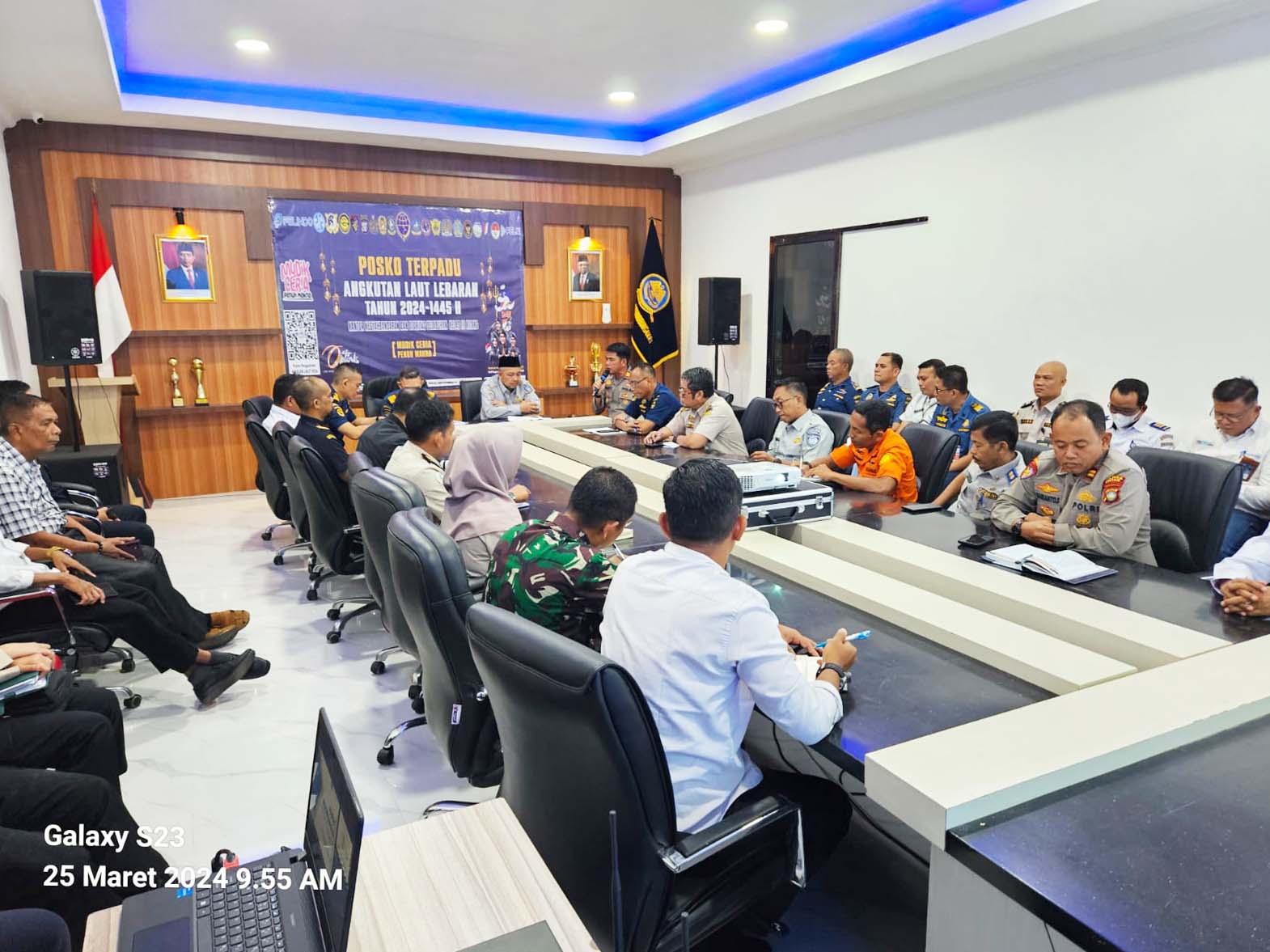 Antisipasi Lonjakan Arus Mudik, KSOP Kelas II Tanjungpinang Gelar Rakor