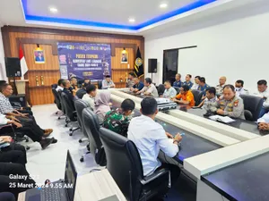 Antisipasi Lonjakan Arus Mudik, KSOP Kelas II Tanjungpinang Gelar Rakor
