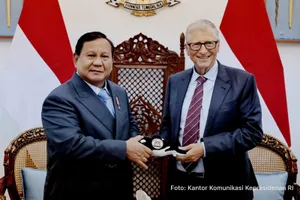 Prabowo dan Bill Gates: Dua Nama, Satu Misi Kemanusiaan