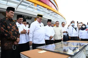 Menko Airlangga Yakin Masjid Tanjak Batam Jadi Ikon Batam dan Kepri