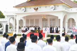 Peringatan HSN 2025, Gubernur Ansar: Santri Juga Harus Kuasai Sains dan Teknologi