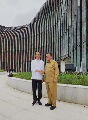 Gubernur Ansar dan Seluruh Kepala Daerah se-Indonesia Diberi Pengarahan Presiden Jokowi di IKN