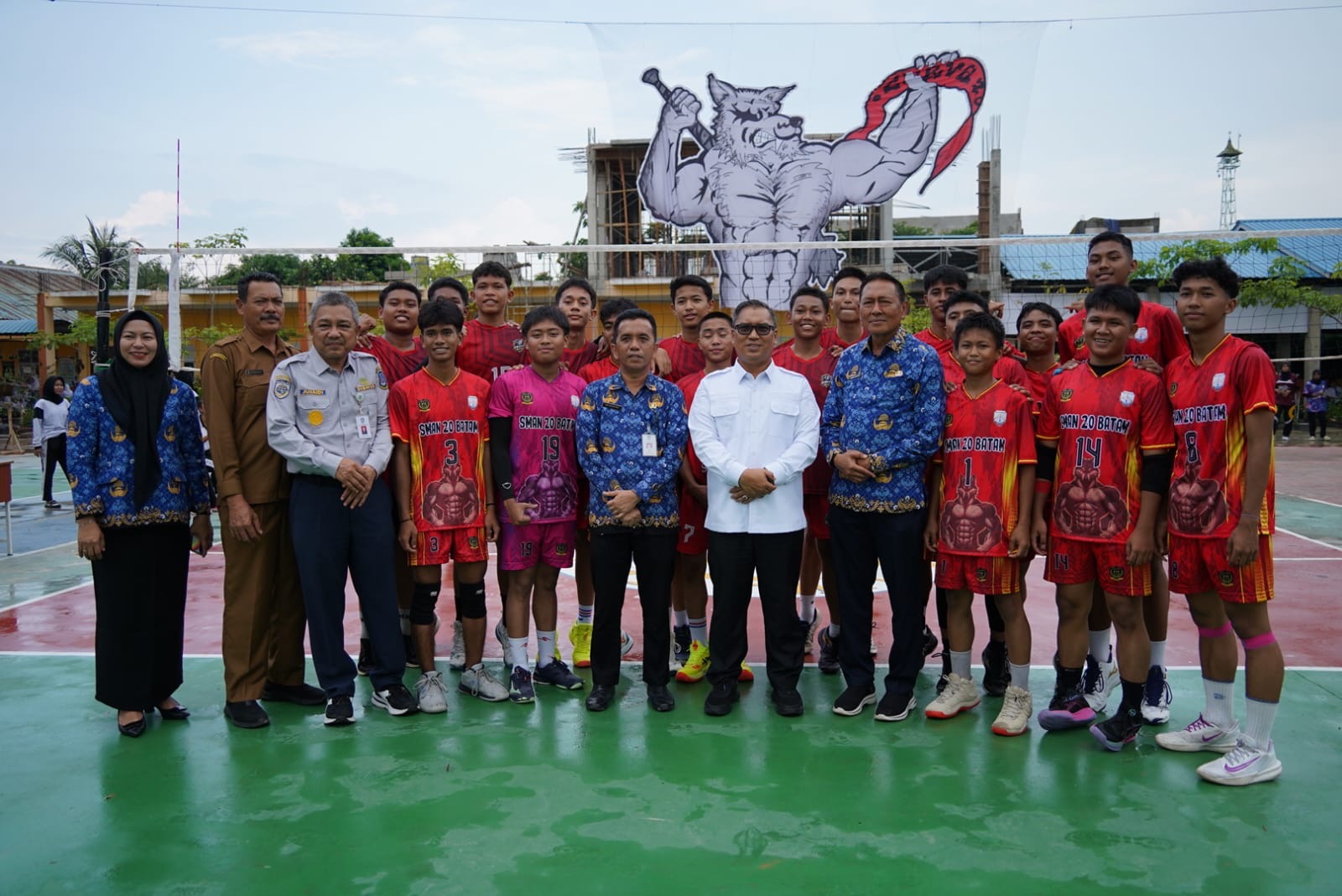 Wagub Nyanyang Resmi Buka 
Genta Fest III di SMA Negeri 20 Batam