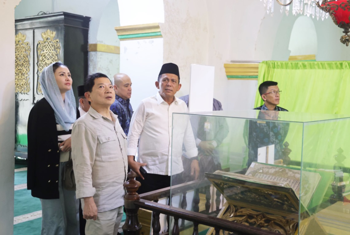 Suharso Monoarfa Dukung Penuh Pembangunan Monumen Bahasa Nasional dan Revitalisasi Lanjutan Pulau Penyengat