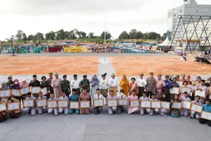 Gubernur Ansar Pimpin Upacara Hari Pendidikan Nasional Tahun 2023  Tingkat Provinsi Kepri