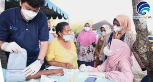 TP-PKK Kepri Gelar Cek Kesehatan Gratis dan Goro di Kampung Panglong