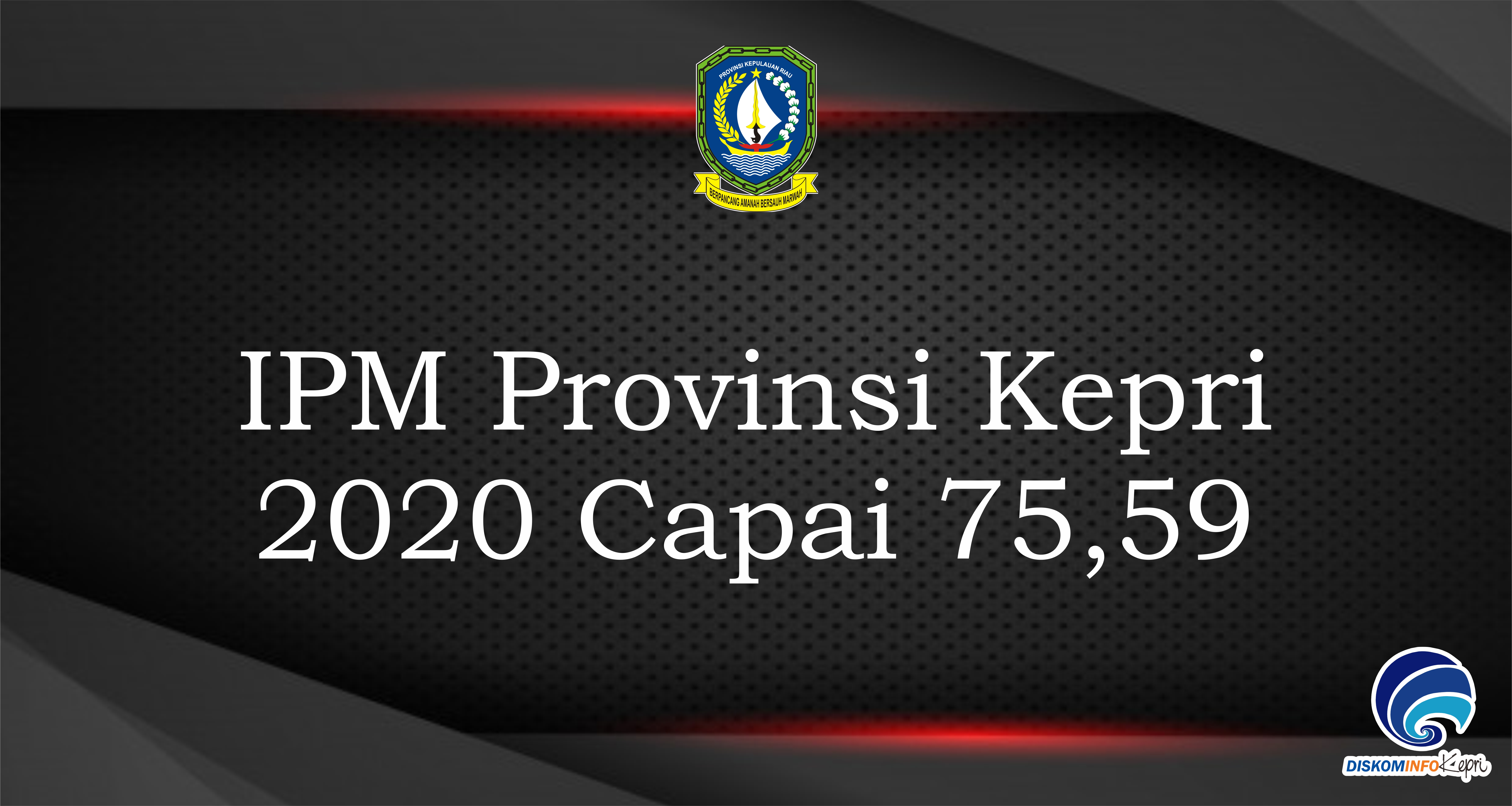 IPM Provinsi Kepri 2020 Capai 75,59