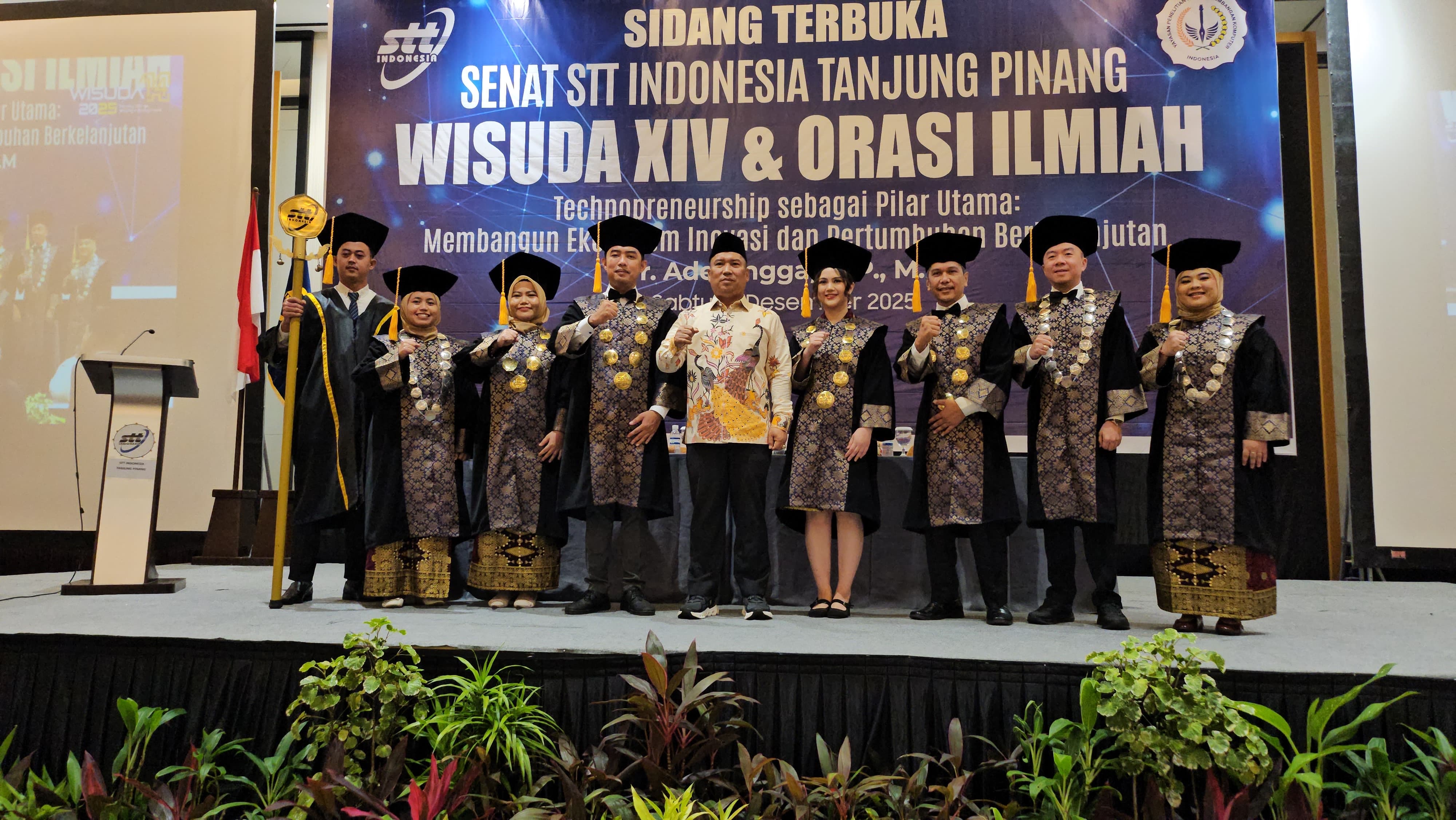 Wagub Nyanyang Hadiri Wisuda ke-14 STTI Tanjungpinang, Tekankan Peran Lulusan Hadapi Era Society 5.0