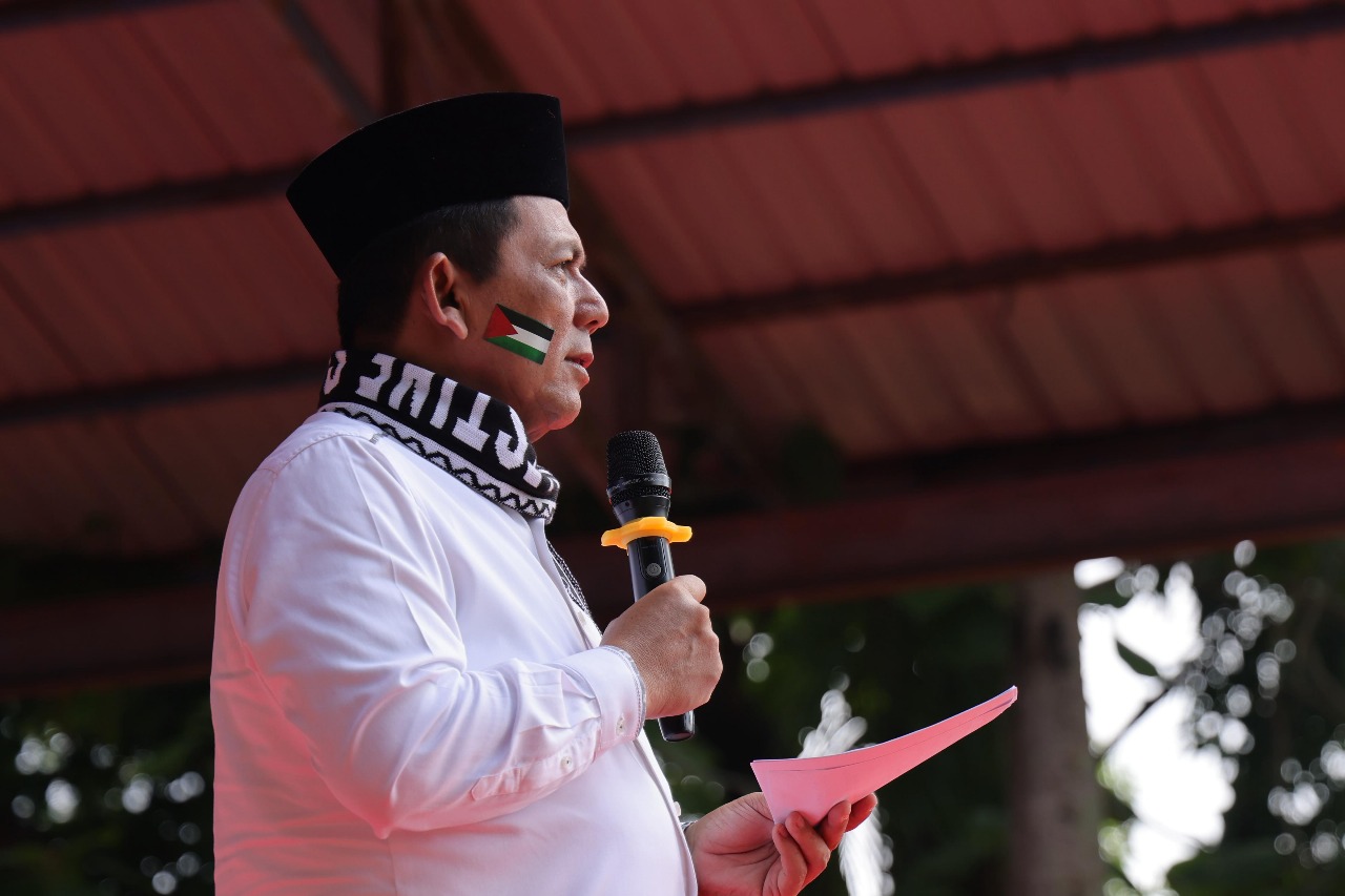Gubernur Ansar Hadiri Semarak Muharram dan Tabligh Akbar Peduli Palestina di Tanjungpinang