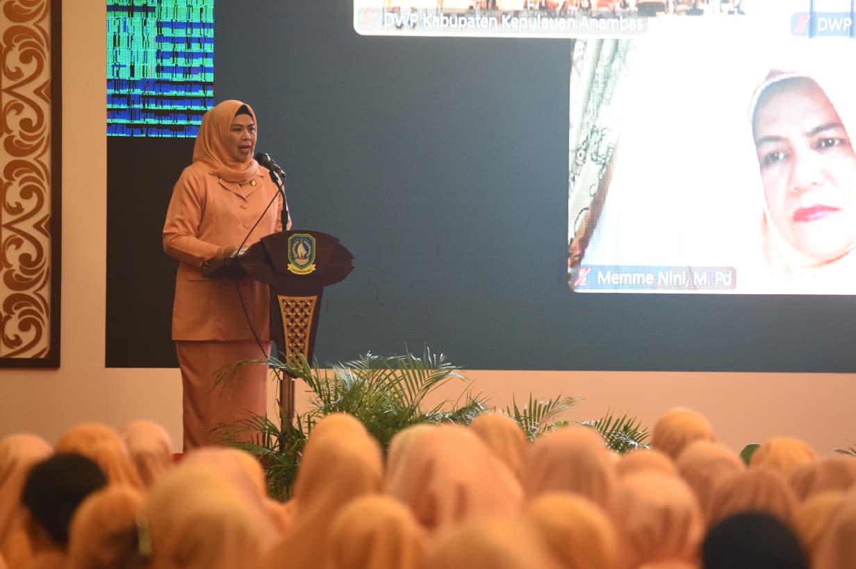 Pengurus DWP Kepri dan Kabupaten/Kota Masa Bakti 2024–2029 Resmi Dikukuhkan