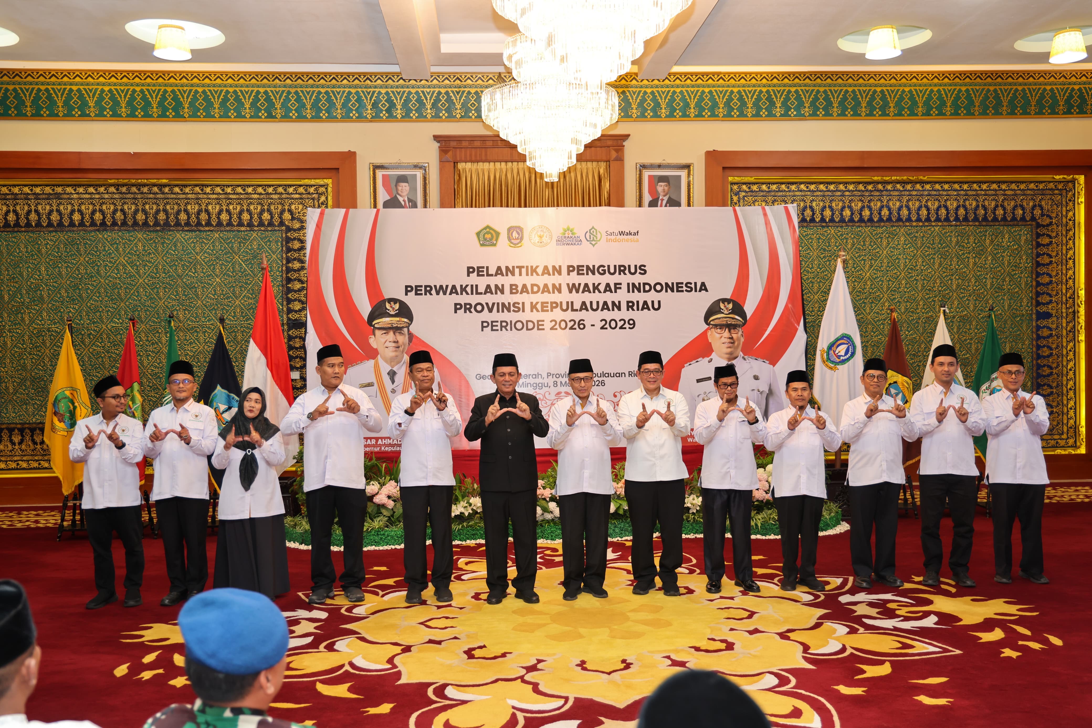Gubernur Ansar Lantik Pengurus BWI Kepri 2026–2029, Perkuat Peran Wakaf untuk Pemberdayaan Umat